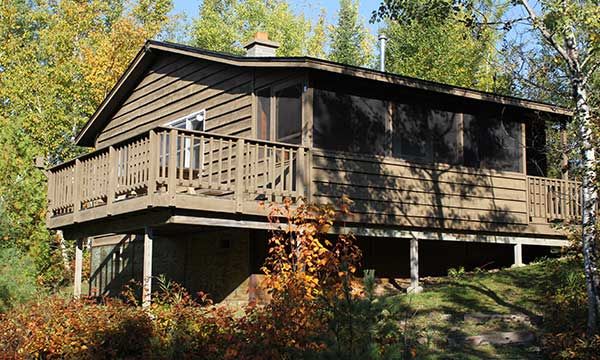 Cabin exterior