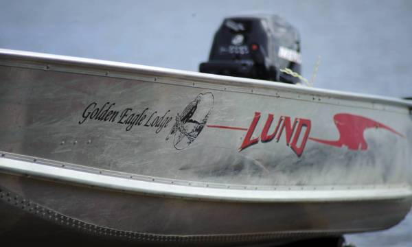 Lund fishing boat