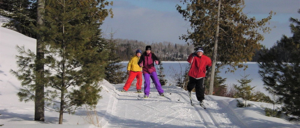 Cabin Loop Ski Trail Skiing Gunflint Trail Golden Eagle Lodge